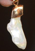 Anhänger L-7266 – Süsswasser Perle ca. 20mm Barockperle