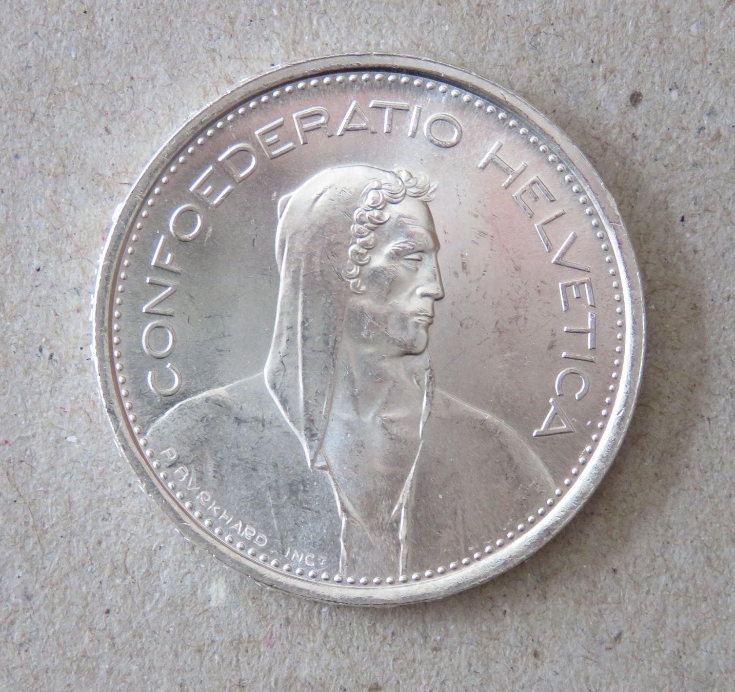 Tutti le monete: Fr. 5.-  1967  Silber – Usato da Kreuzlingen venduto da Koi4 1