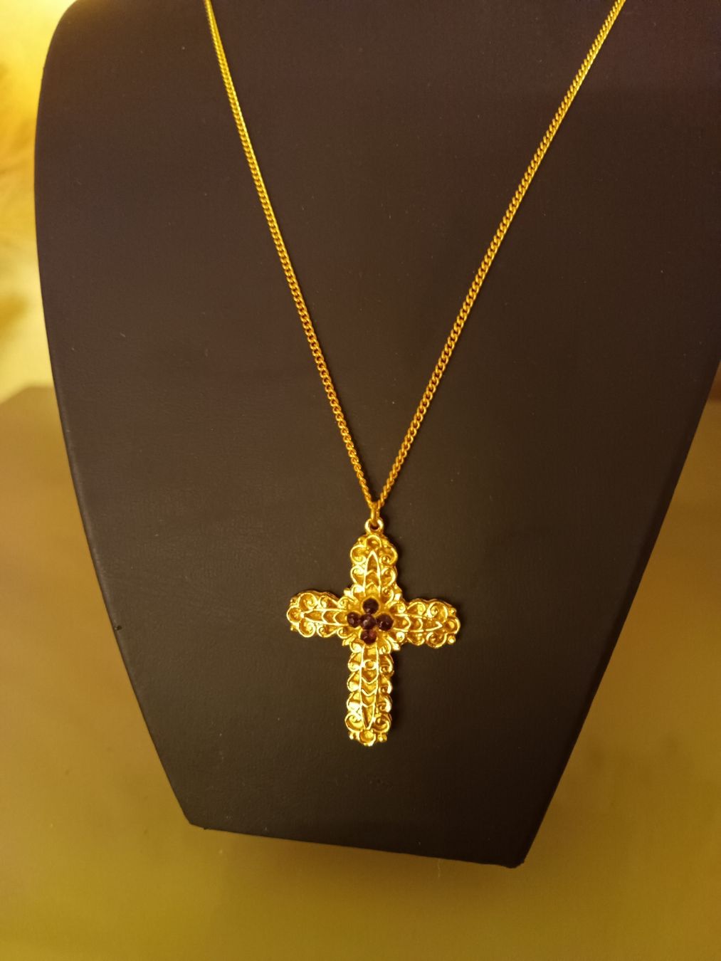 Ketten: Schmuck Halskette Kreuz mit Magnet – Neu (gemäss Beschreibung) aus Frümsen von Swissline90 1