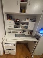 Dreiteiliges Büromöbel/Schwenkschrank-sreibtisch (N)