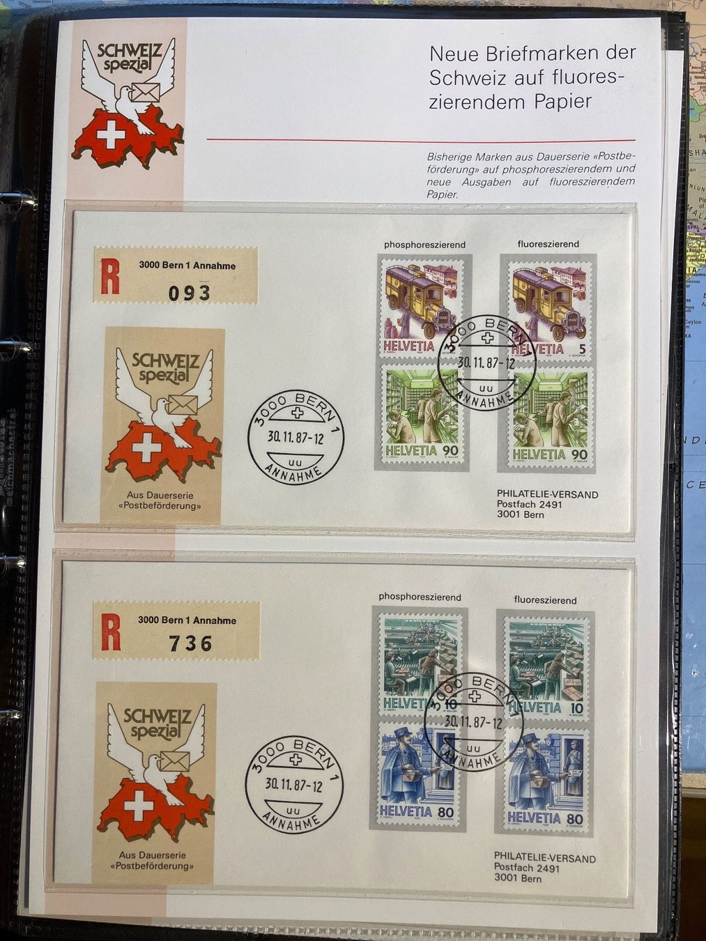 Tous les timbres: Schweiz Spezial – Neuf (Voir description) à Cunter par Bicasi58 1