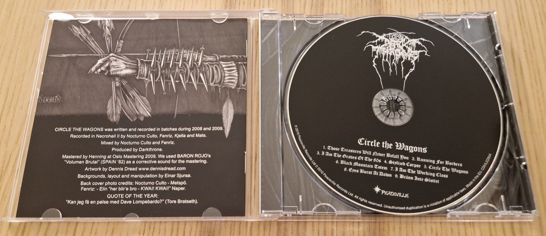 CD: Darkthrone – Circle The Wagons (CD) – Usato da Luzern venduto da Belethors_GenGoods 1