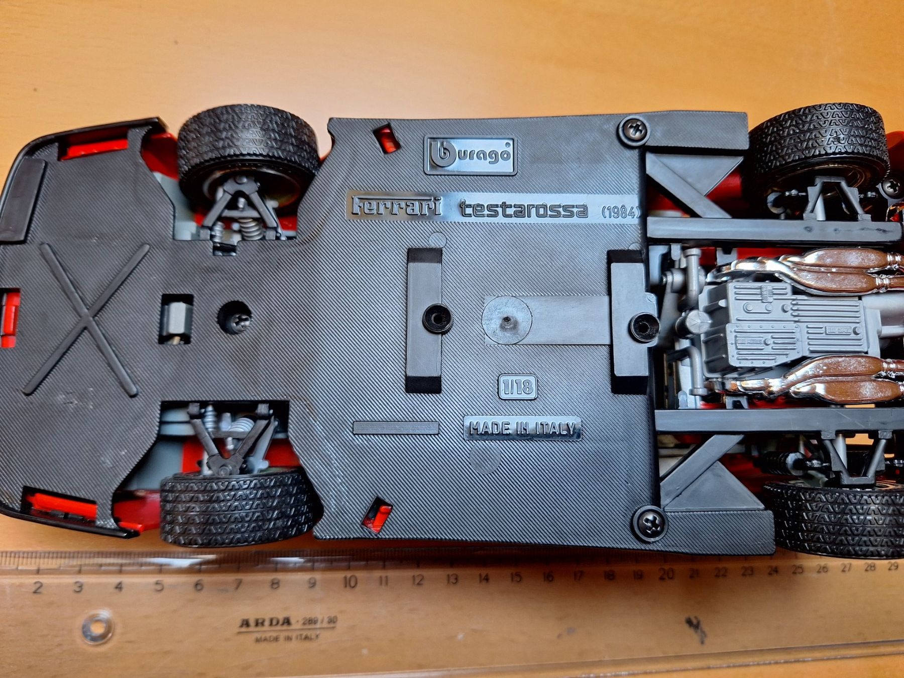 Ferrari Modellini d'auto: Modellauto Testarossa 1984 Massstab 1/18 – Difettoso da Genolier venduto da Antoine30 6