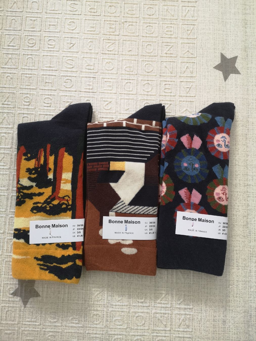 Calze: Bonne Maison Socken 3 Paare – Nuovo e nell'imballaggio originale da Brig venduto da Tucan_52wm 2