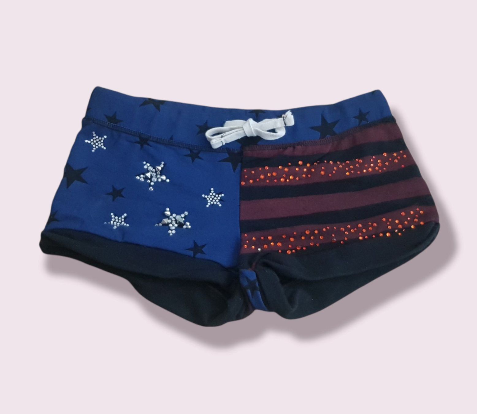 Hosen: Hot Pants Gr. L Glitzersteine Neu – Neu (gemäss Beschreibung) aus Turbenthal von lau_2nrd