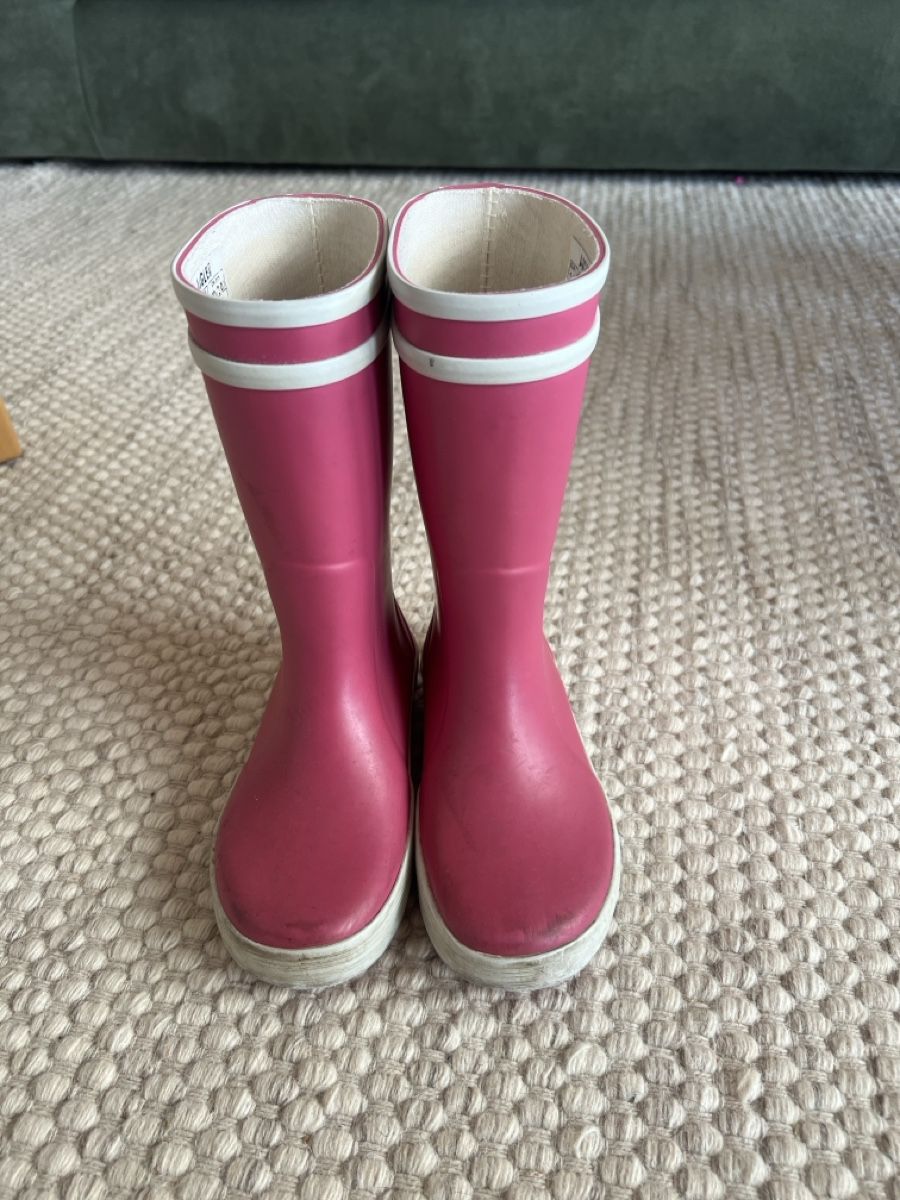 Scarpe per ragazze: Aigle Kinderstiefel Gr. 28 Pink – Usato da Zürich venduto da nabisco 1
