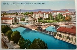 Genève - Usines des Forces motrices & St. Jean - Ancienne