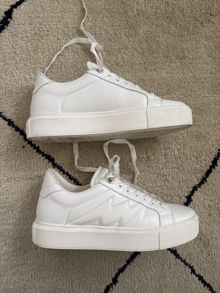 Zadig & Voltaire Scarpe da donna: Zadig et Voltaire sneakers cuir 41 – Usato da Genève venduto da Cicin 4
