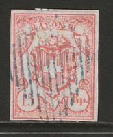 1852 : Rayon Nr. 20, vollrandig, geprüft, signiert