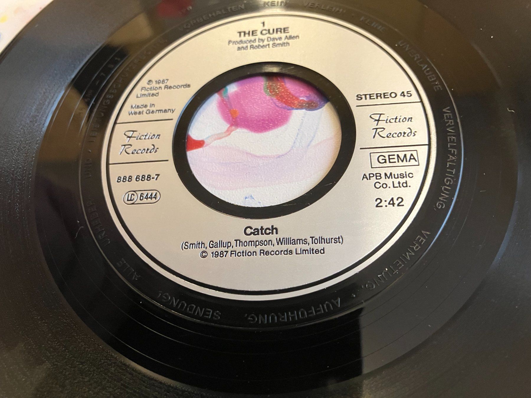Dischi in vinile: The Cure – Usato da Aarwangen venduto da Jukebox3 4