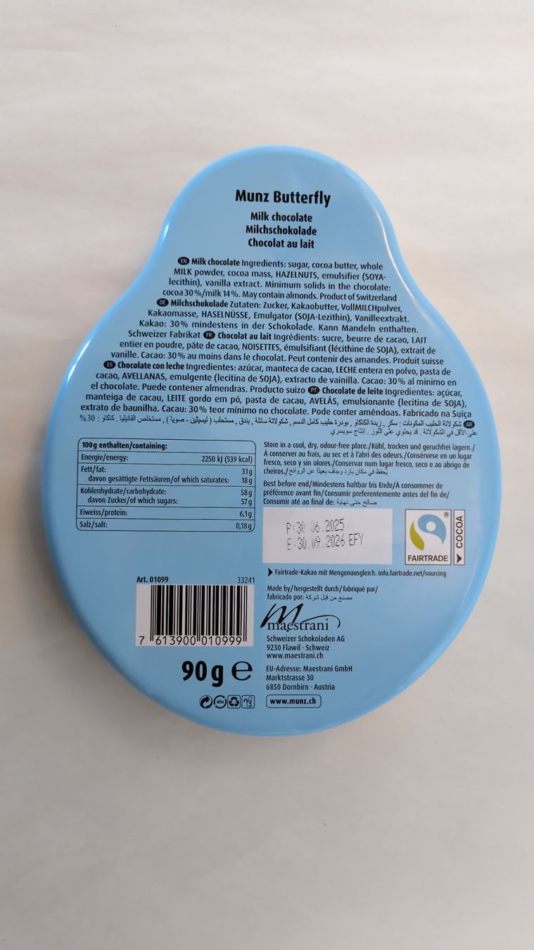 Altro in Decorazioni & Accessori: Munz-Blechdose Schmetterling ab Fr. 6.- / Butterfly – Usato da Bellach venduto da JingleJerry 3