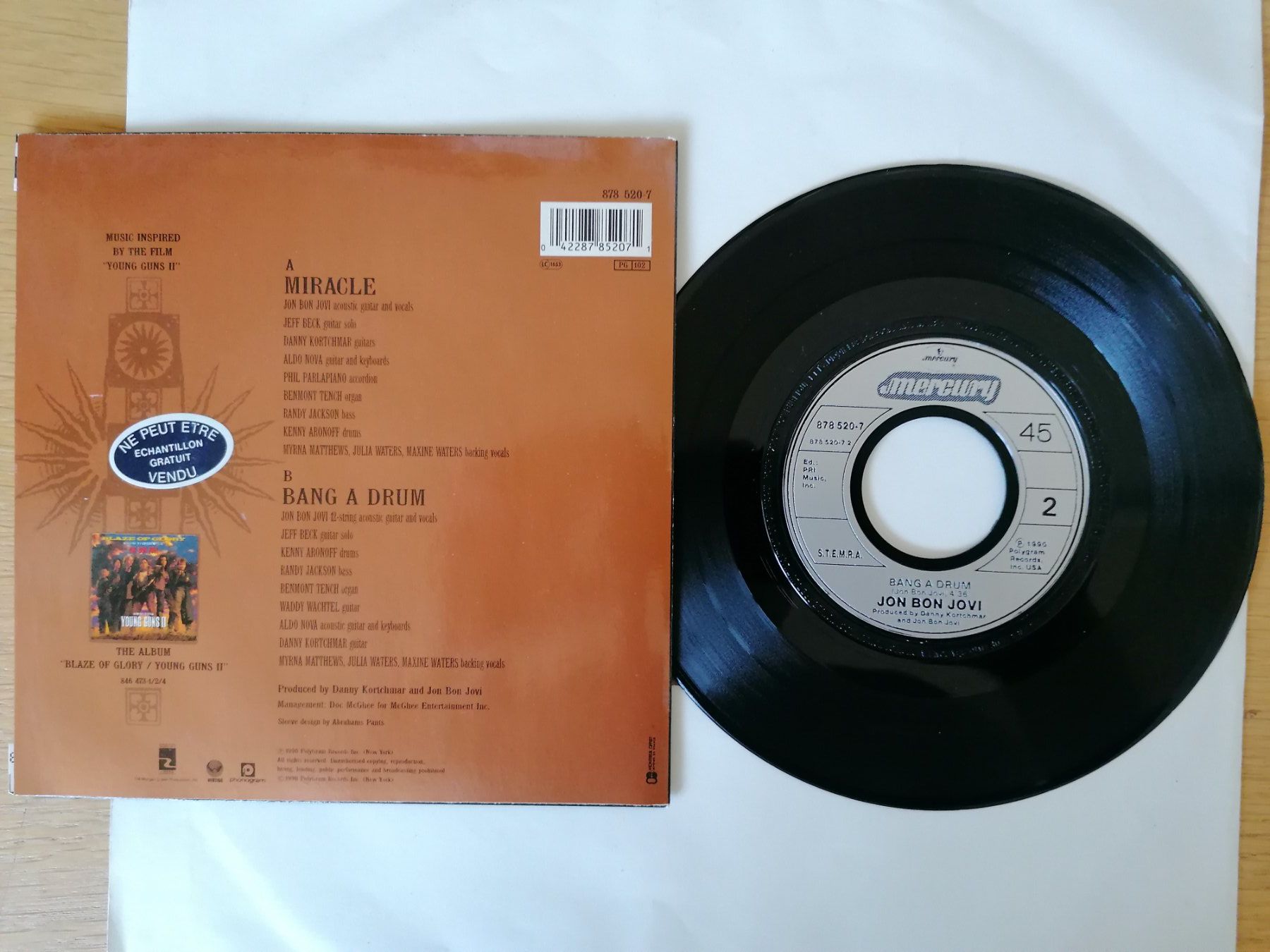 Dischi in vinile: Jon Bon Jovi -- Miracle – Usato da Beinwil am See venduto da Funkthesizer 1