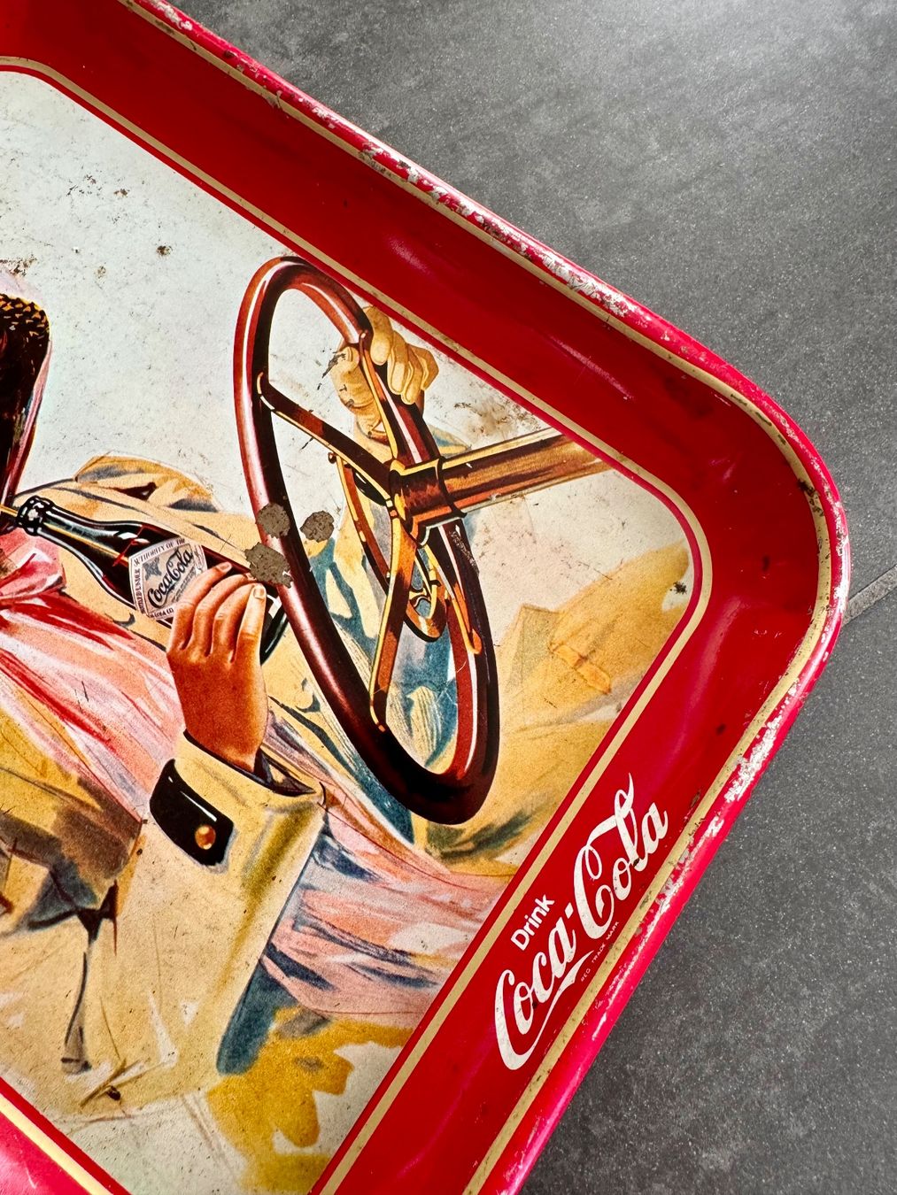 Piatti di portata: Vintage Coca Cola Serviertablett – Usato da Rothrist venduto da Luckywinner 4