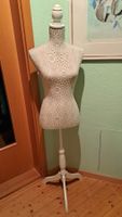 Dekorative Schneiderpuppe/Büste mit Spitze, Vintage Stil