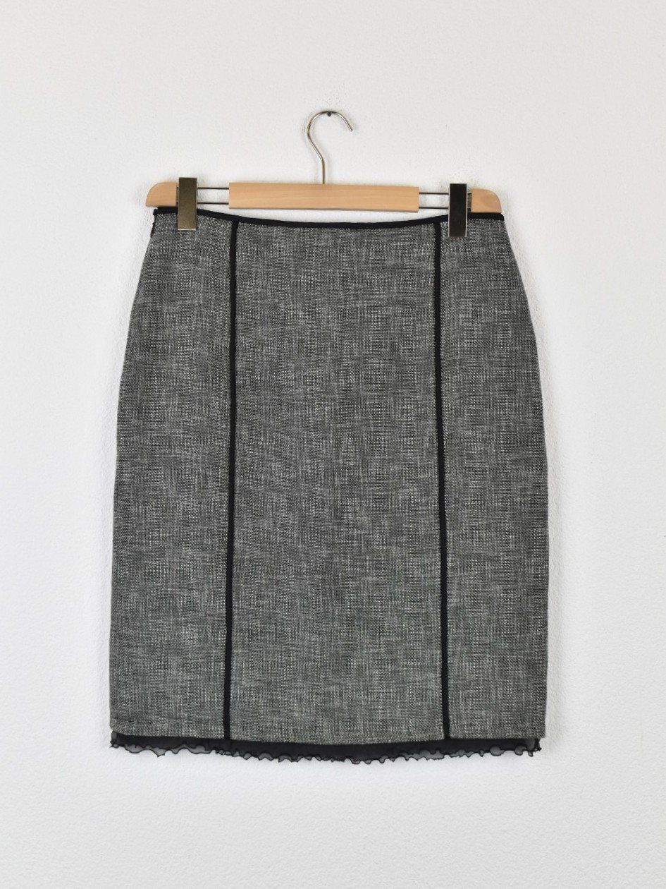 Max Mara Gonne: Max Mara Rock, Gr.40, Baumwolle und Leinen – Usato da Nürensdorf venduto da 2ND_STORY 1