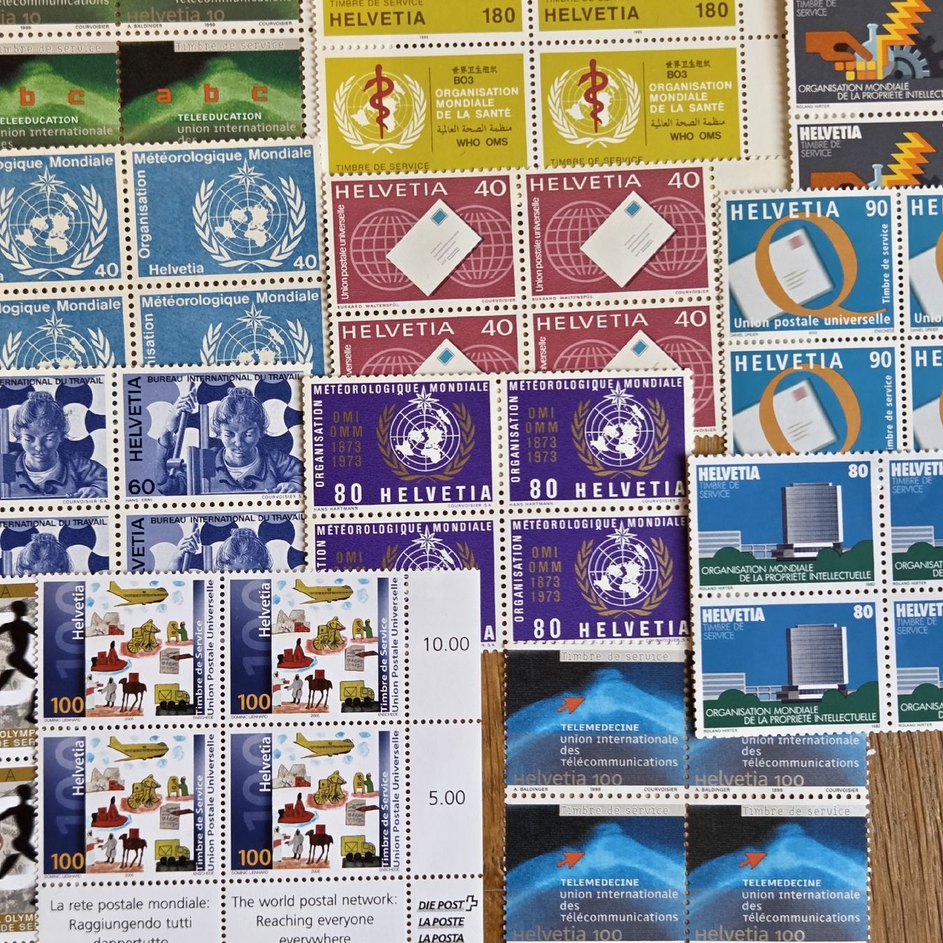 Alle Briefmarken: Briefmarken Postfrisch Wert 124 Fr. – Gebraucht aus Stans von Ducati16 4