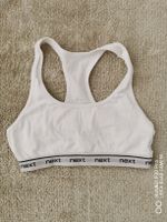 Next Sport BH/,BUSTIER weiss, Gr 7-8 J. Top Zustand