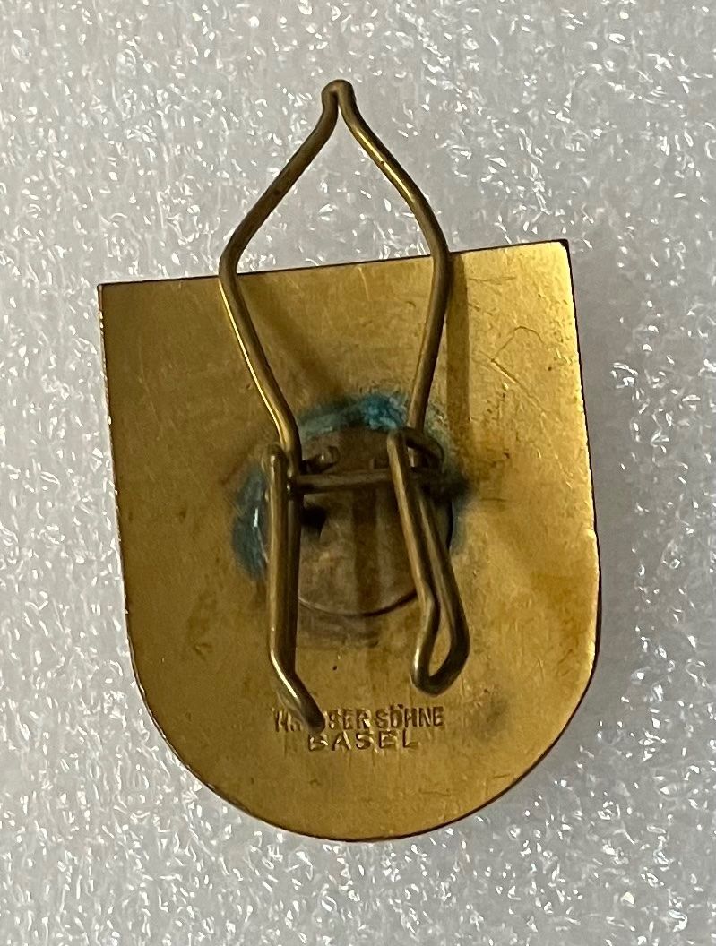 Basler Placchette & Badge: BASEL ZUNFT ZU GARTNERN ZUNFTABZEICHEN – Usato da Basel venduto da lagavulin02 1