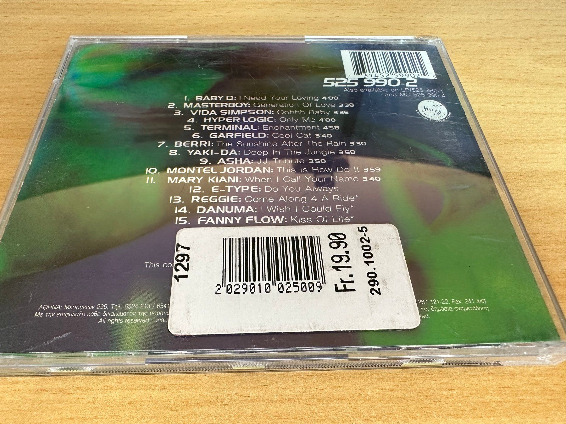 CD: Various – Groovy Beat '95 Vol.2 – Usato da Rikon im Tösstal venduto da Alpenmutz 1