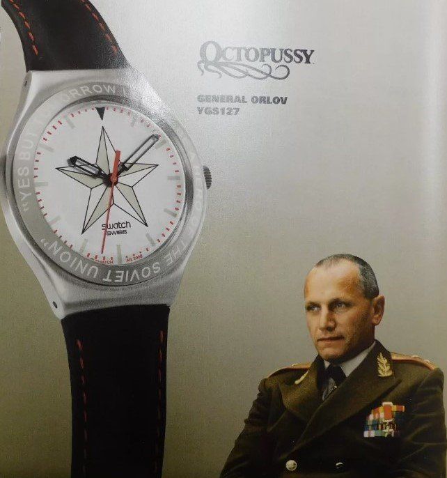 Swatch Orologi: Swatch 007 James Bond - GENERAL ORLOV / OCTOPUSSY – Usato da Ebikon venduto da berog