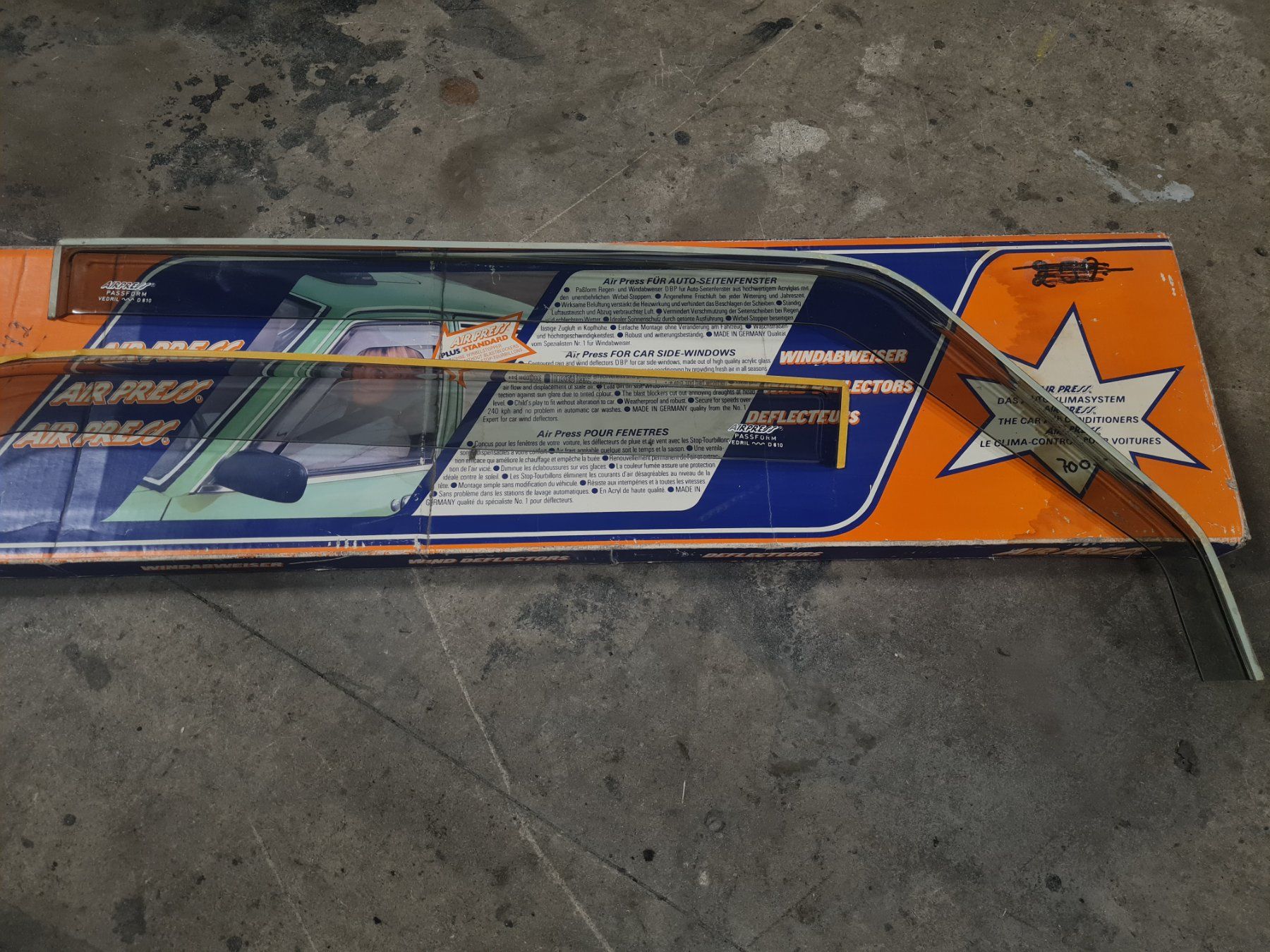 Volvo Autres accessoires p. véhicule: Volvo 240 242 142 Windabweiser NOS – Neuf (Voir description) à Ernetschwil par Volvo0815 2