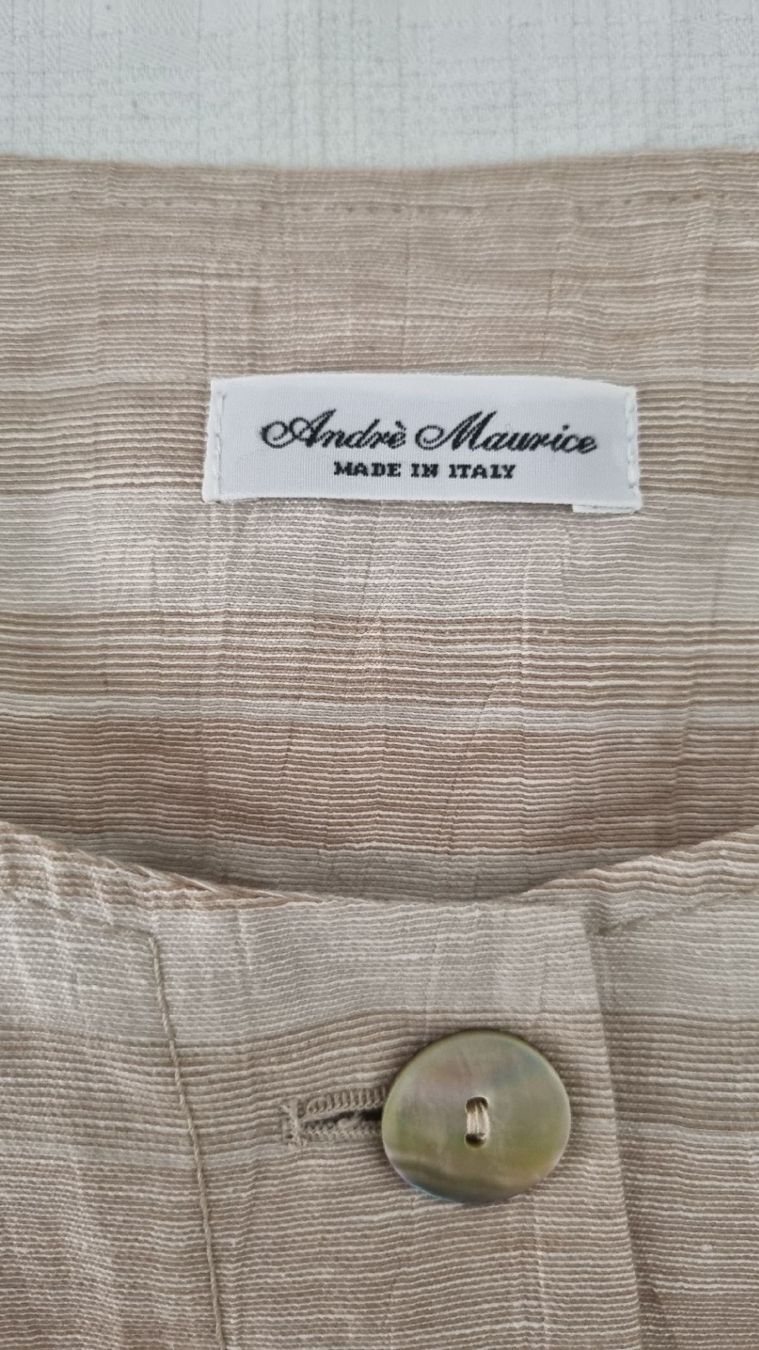 Jacken: Exklusiver Sommer-Blazer von "Andrè Maurice" Gr. 38 – Gebraucht aus Schneisingen von backstore24 9