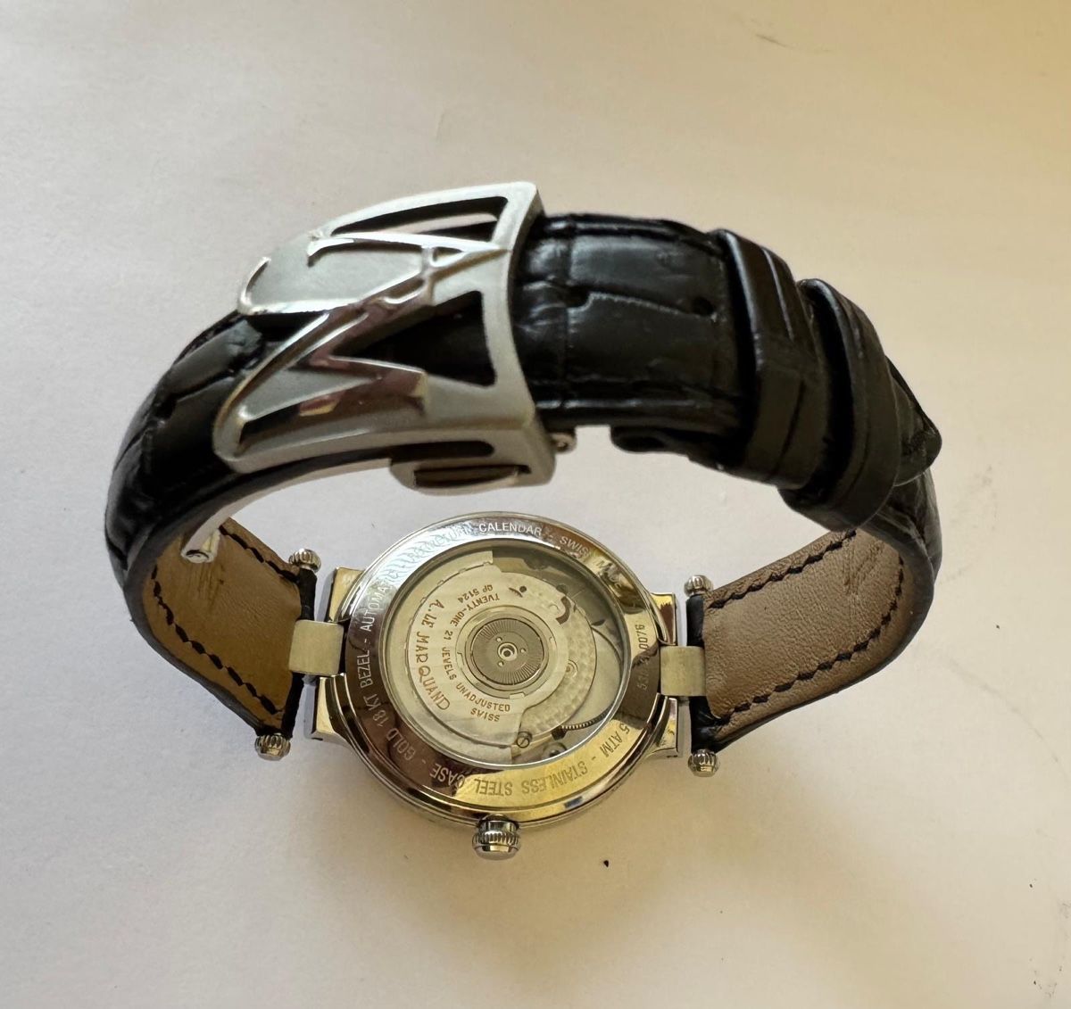André Le Marquand Orologi: Montre André LeMarquand perpétuelle – Nuovo e nell'imballaggio originale da Petit-Lancy venduto da mina222 1