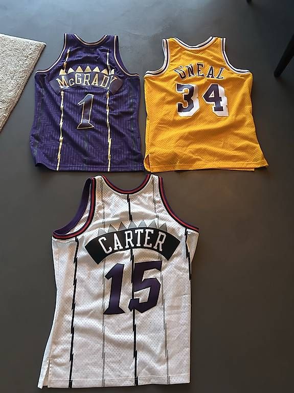 Maillots de corps & Pantalons: Lot maillot NBA Mitchell & Ness – Neuf avec emballage d'origine à Areuse par lou_p7yx 1