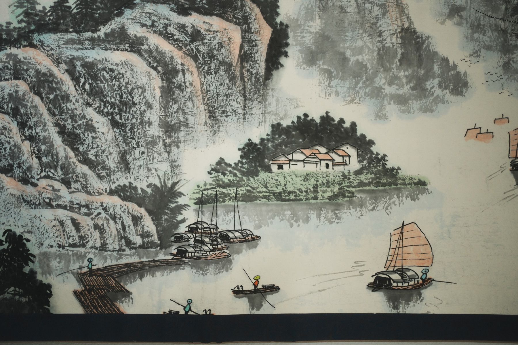 Gemälde: Klassische chinesische Rollbild – Gebraucht aus Volketswil von HeredisAntiques 2