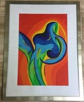 ❤️Ausdruckstarkes Acryl Bild❤️ Nicole Kully ❤️ 65 x 85 cm