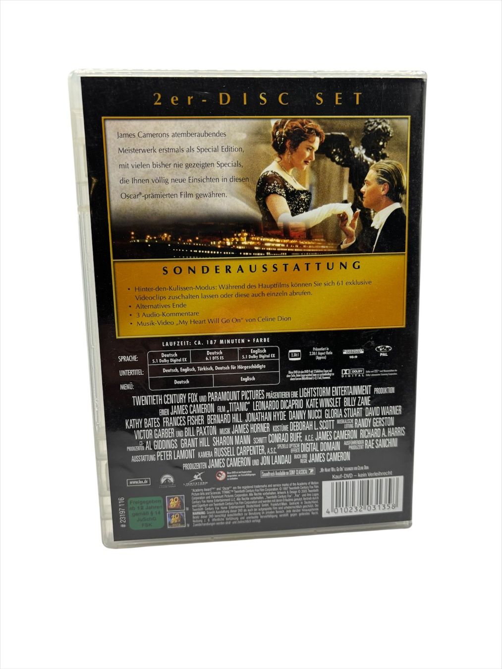 Alle DVDs: TITANIC - LEONARDO DI CAPRIO - KATE WINSLET – Gebraucht aus Rickenbach SO von steinerhome 1