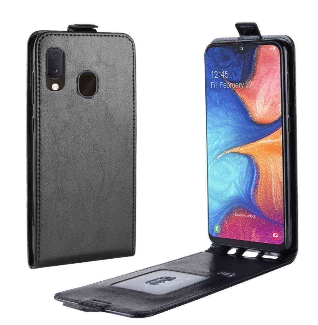 Cover & Protezioni schermo: LUXUS Galaxy A70 Vertikal Leder Case – Nuovo e nell'imballaggio originale da Zürich venduto da Case-247