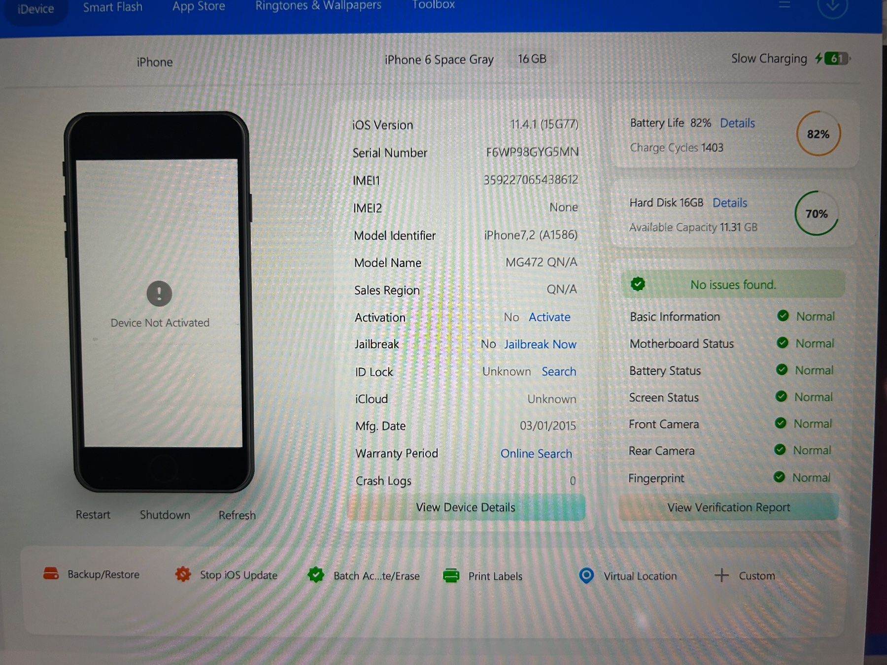 Apple Telefoni cellulari / Smartphones: iPhone 6 - 16GB – Usato da Zürich venduto da agn_w7nt 2