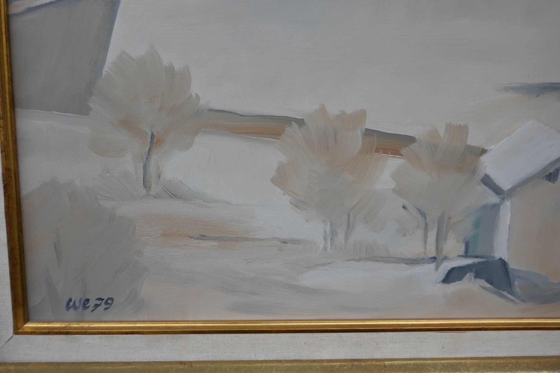 Dipinti: W. Eigenheer (1910-2002)paysage valaisan – Usato da Lausanne venduto da leneko 4