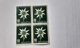Pro Juventute 1944 Briefmarken, 4er Block