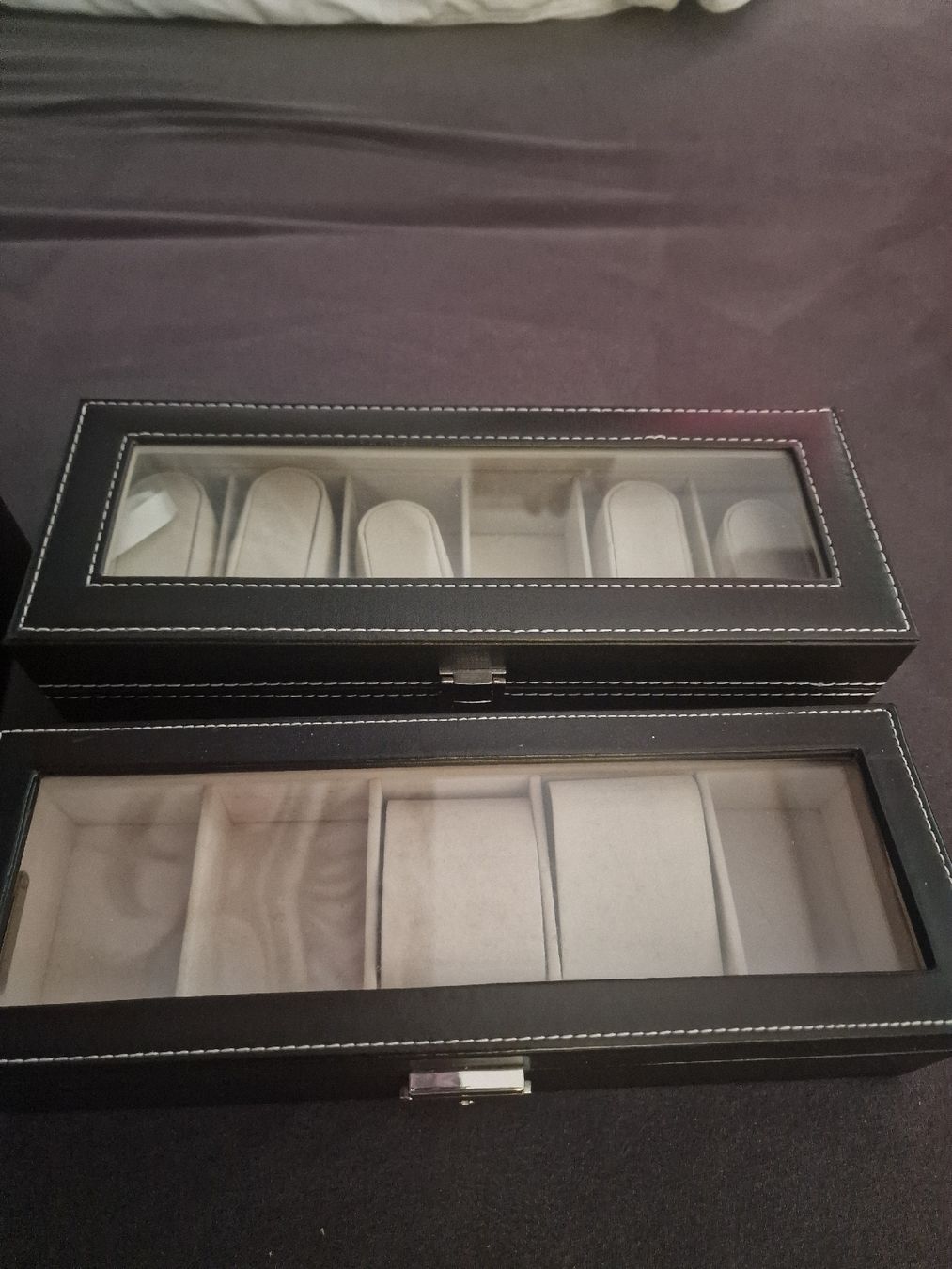 Scatole porta orologi: Uhrenboxen 4er Set – Usato da Aeugstertal venduto da Salentino_Fuso 2