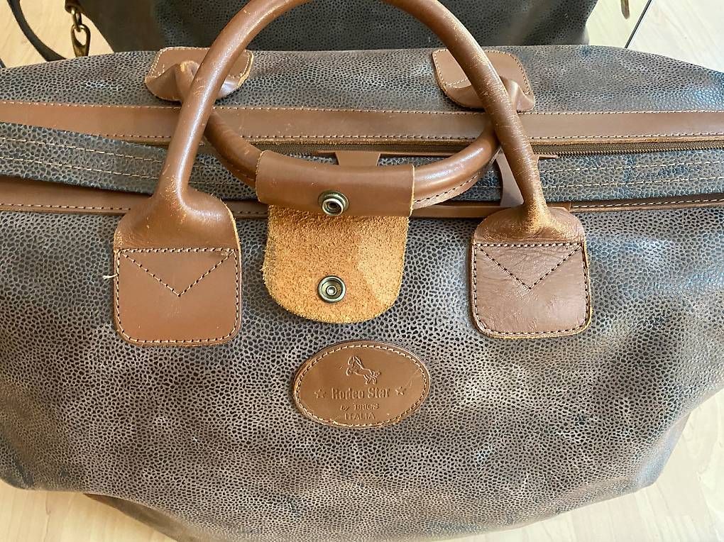 Borse: Bric's Italia Weekender Leder Tasche – Usato da Bever venduto da Sarabaer1 2