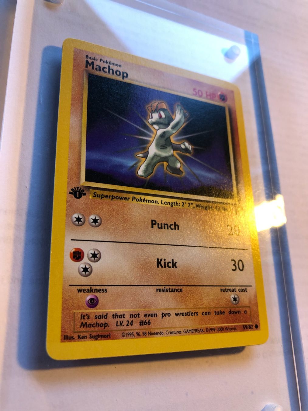 Carte collezionabili: Machop 1st Team Rocket - MINT - ab 1.- – Usato da Giubiasco venduto da dan_pr8b 1