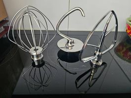 Vollmetall Rührerset für KitchenAid