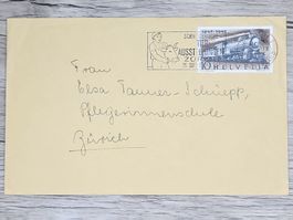 CL03 Enveloppe + Timbre Suisse 1947