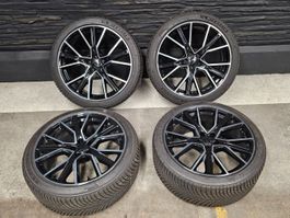 Kompletträder Alufelgen Wheelworld 21 Zoll mit Winterreifen