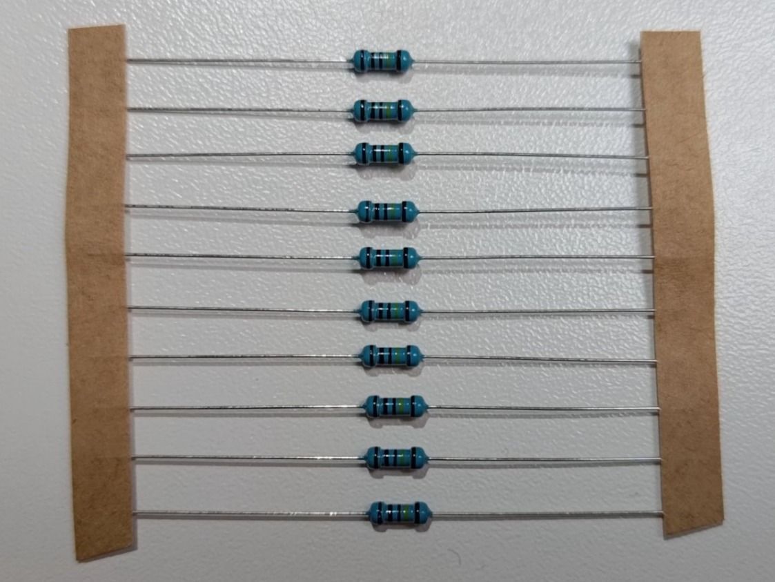 Componenti elettronici: Widerstand 1M Ohm ¼W 1% (10er Pack) – Nuovo (secondo la descrizione) da Liestal venduto da Kratzilla