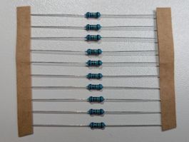 Widerstand 1M Ohm ¼W 1% (10er Pack)