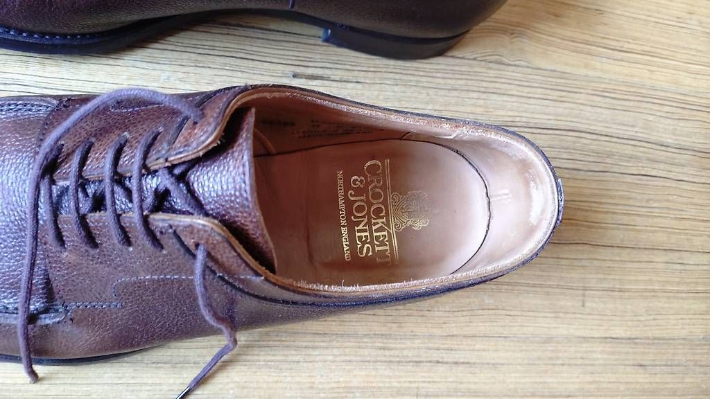 Scarpe da uomo: Derbies Crockett & Jones Hardwick 9 UK – Usato da Lausanne venduto da pau_5lft 2
