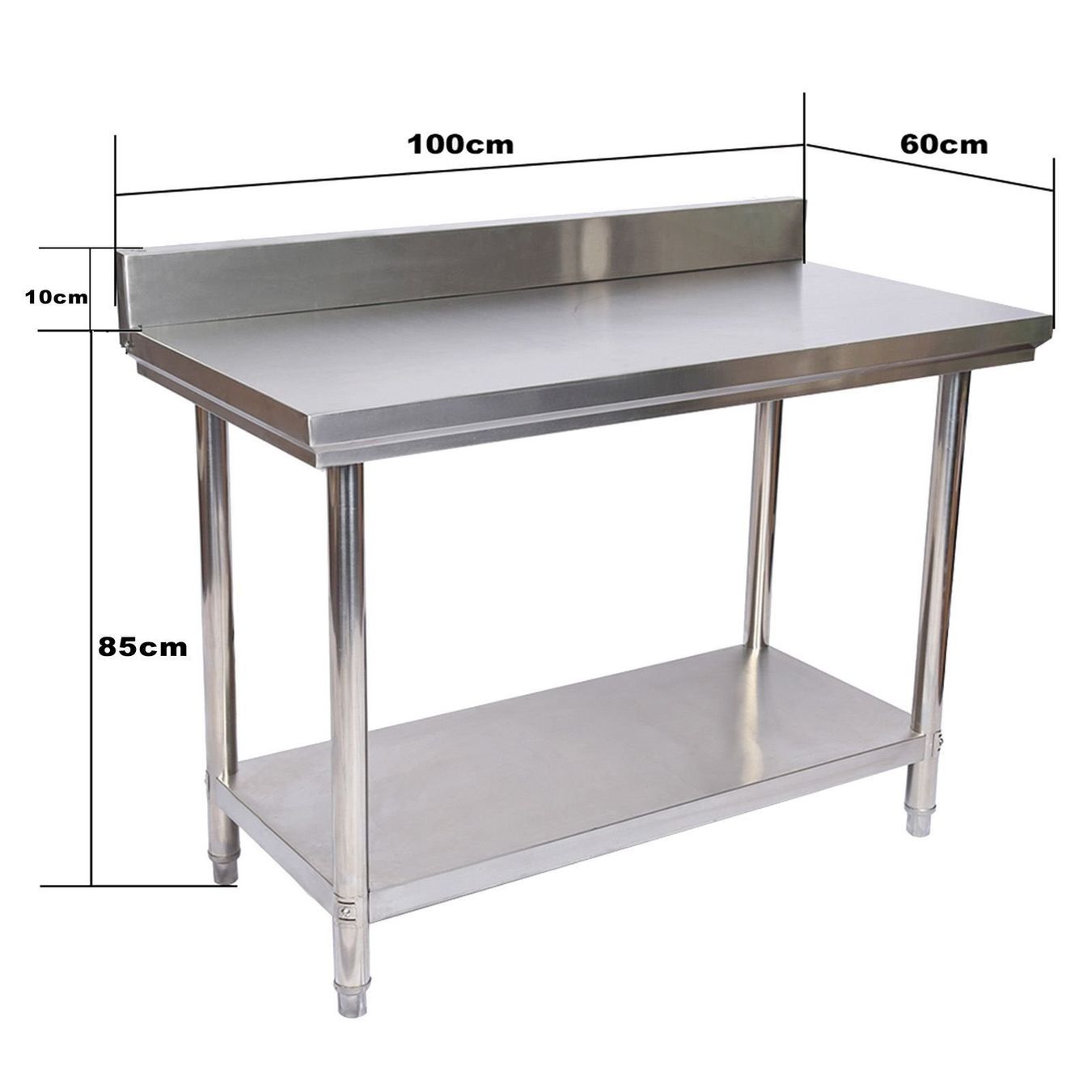 Mobili & Arredamento: Edelstahl Arbeitstisch 100x60x85cm – Nuovo e nell'imballaggio originale da Bottighofen venduto da zaap 5