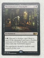 MTG Necromancer’s Stockpile M15 108 Englisch Rare