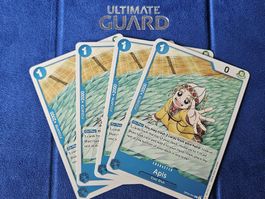 4x One Piece TCG - Apis EN