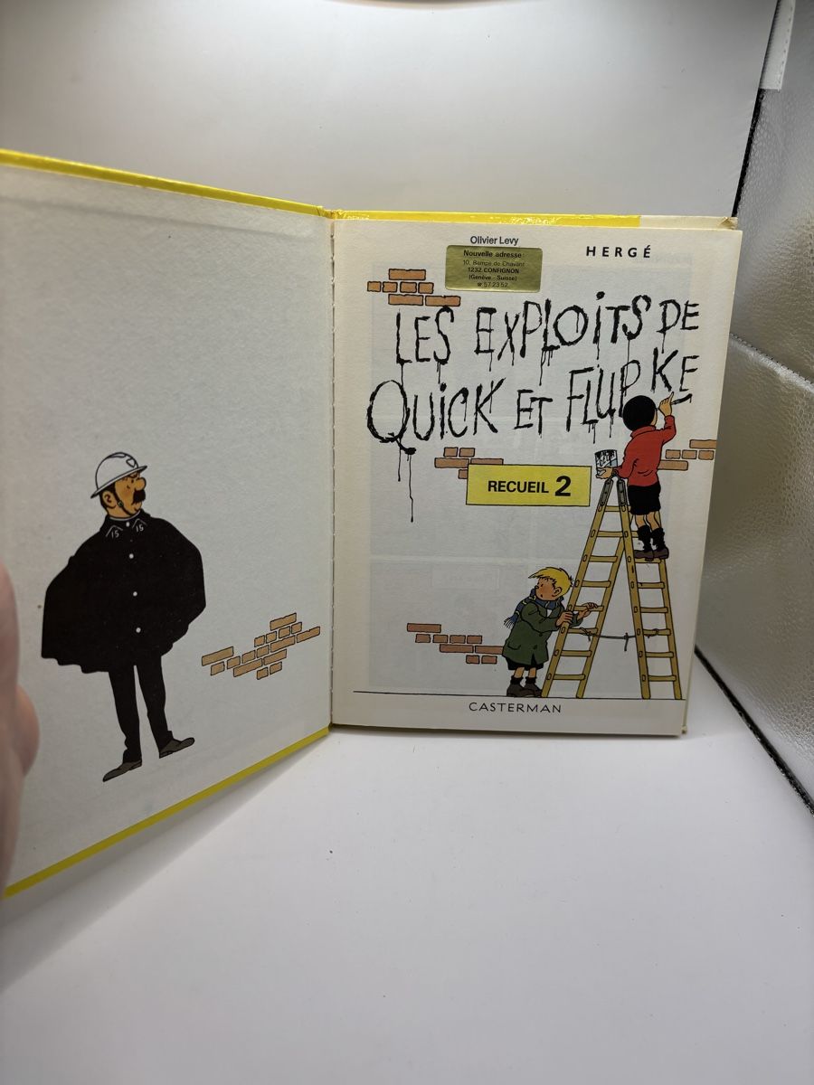 Fumetti: Quick et Flupke - Recueil 2 - Hergé - Casterman – Usato da Genève venduto da sho_67qj 3
