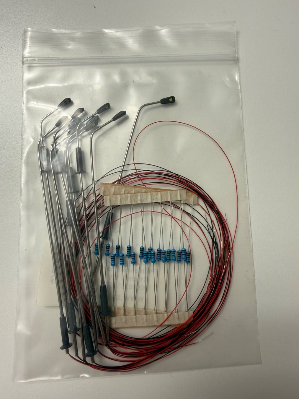 Modellini di ferrovie: 10x Moderne LED-Peitschenlampe 11cm / HO – Usato da Jonschwil venduto da sutfra12 1