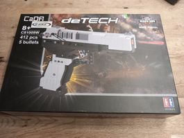CaDA deTECH Block Gun M22 Pistole, 412 Teile, Neu!